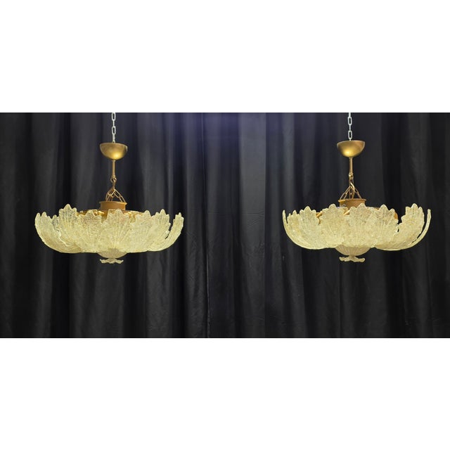 Murano Pendant Lights from Novaresi, 1980s, Set of 2 For Sale - Image 14 of 14
