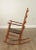 American Antique Shaker Style Maple Ladder Back Rocker For Sale - Image 3 of 13
