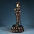 Gilt Bronze Guardian King Statue – Heavenly King Figure For Sale - Image 9 of 10