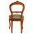 Italian Walnut Chairs, Set of 6 For Sale - Image 4 of 8