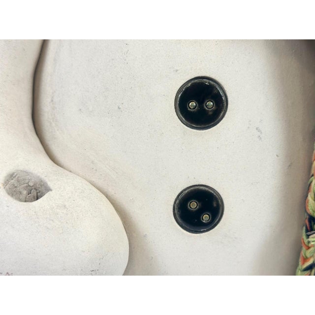 Large Vintage Ceramic Snowman Figure, 1970s For Sale - Image 10 of 12
