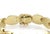 Mid 20th Century Z Shape 14k Yellow Gold Fancy Textured Link Bracelet For Sale - Image 4 of 4