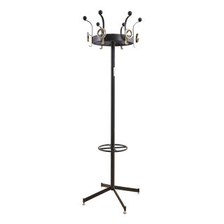 Vintage Iron Coat Rack, 1970s For Sale