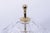 1990s 1990s Waterford Crystal Shade Brass Table Lamp For Sale - Image 5 of 12