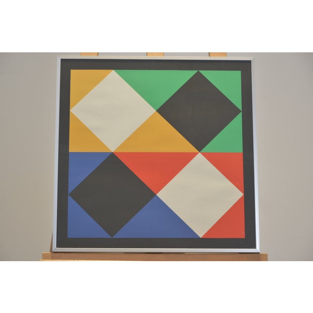 Max Bill, Screen Print, Circa 1965, Old Frame For Sale - Image 4 of 4