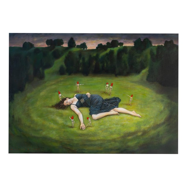 Wouter Berns, Snow White, Acrylic on Canvas For Sale