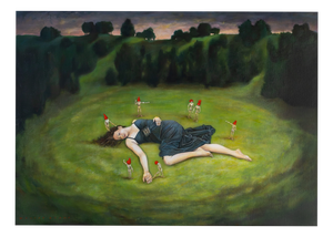 Wouter Berns, Snow White, Acrylic on Canvas