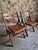 Vintage French Beech Wood Folding Chairs, 1970s, Set of 2 For Sale - Image 10 of 12