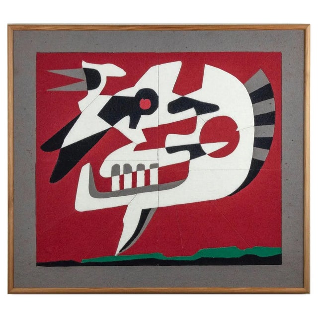 Leo Guida, Recall, Color Cloth on Plywood, 1997 For Sale