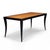 Wood Hickory Chair Milo M2m Saber Leg Dining Table or Desk, James River Collection For Sale - Image 7 of 9
