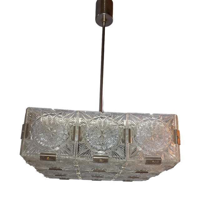 Mid-Century Pendant by Kamenicky Senov, 1970s For Sale