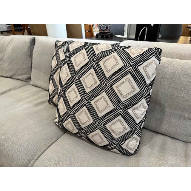 Tribal Walter G Swazi Throw Pillows, Pair For Sale - Image 3 of 12