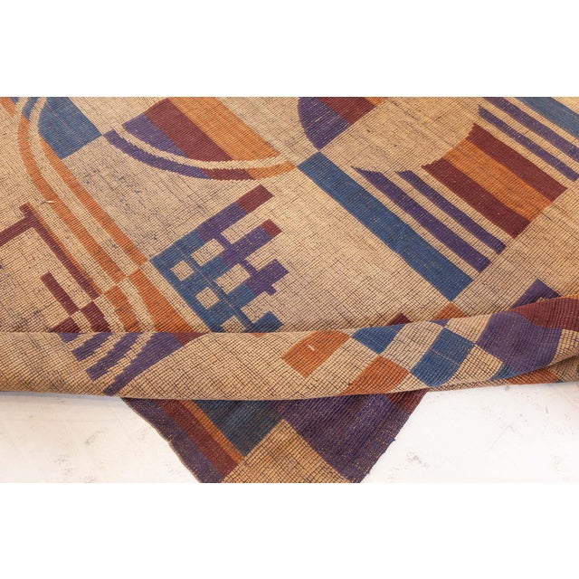 Doris Leslie Blau Vintage French Art Deco Rug For Sale - Image 4 of 9