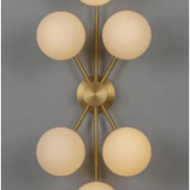 Contemporary Orion 6 Flush Mount by Schwung For Sale - Image 3 of 6