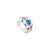 Boho Chic Art Deco Designer Dome Ring With Multicolor Stone- Size 6 For Sale - Image 3 of 10