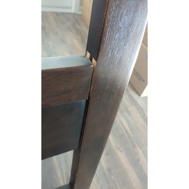 Antique Cherry Queen Size Headboard – Ornate Carved Wood, Vintage Elegance For Sale In New York - Image 6 of 6