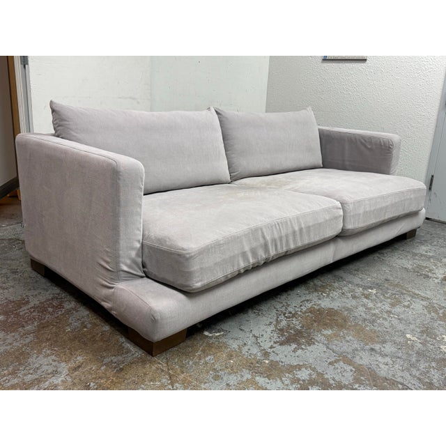Contemporary Sits Colorado Slipcover Sofa For Sale - Image 3 of 12