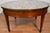 1910s Antique French Louis XVI Mahogany & Marble Top Bouillottee Coffee Table For Sale - Image 10 of 13