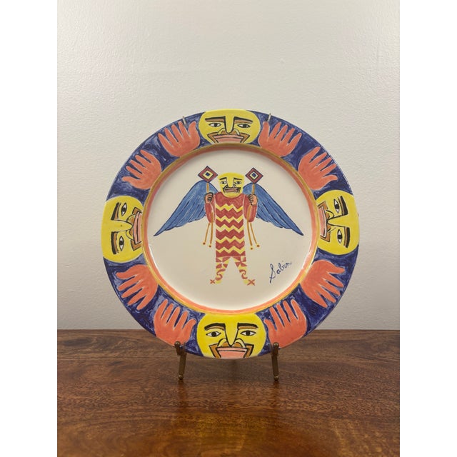 A one-of-a-kind original work of art by American painter and printmaker Mark Sabin, created in the early 2000s. Painted...