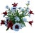 Vintage French Imortelle Glass Beaded Memorial Basket Bouquet For Sale - Image 10 of 12