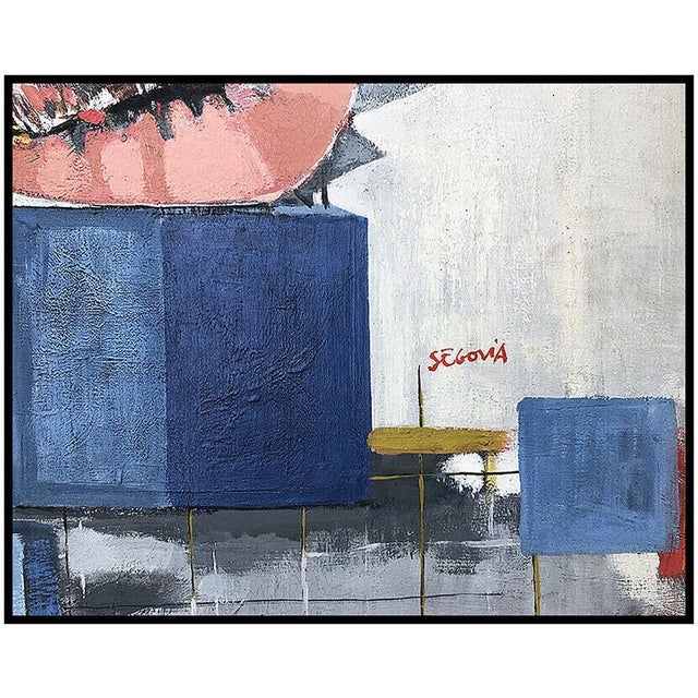 Abstract Mid 20th Century Food Display, Andres Segovia For Sale - Image 3 of 4