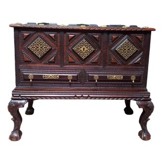 Anglo Indian Colonial Campaign Chest, 1840s For Sale