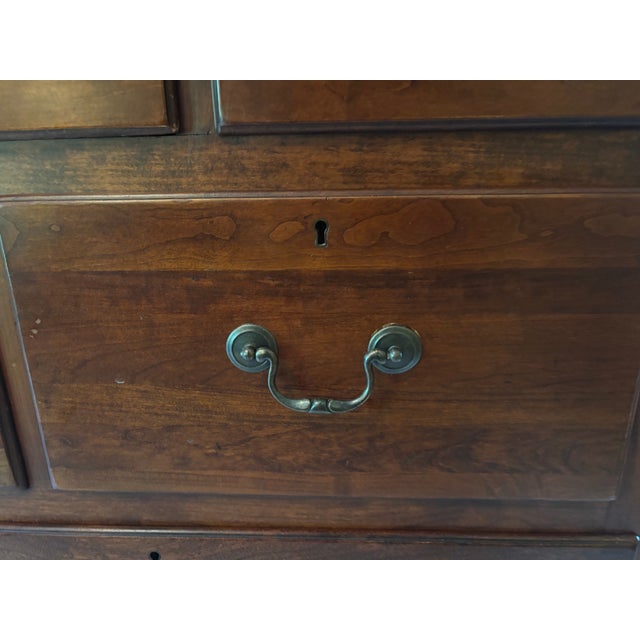 Brown 1990s Bob Timberlake for Lexington 12-Drawer Cherry Dresser For Sale - Image 8 of 8