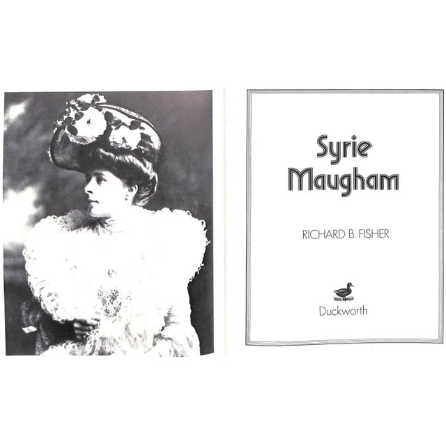 Traditional "Syrie Maugham" Book 1978 Fisher, Richard B. For Sale - Image 3 of 12