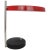 1960s Red, Chrome and Black Oslo Desk Lamp by Heinz Pfaender, 1962 For Sale - Image 5 of 5