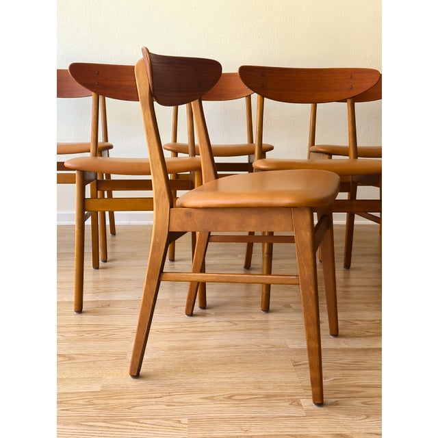 Model 210 Dining Chairs from Farstrup Møbler, Denmark, 1960s, Set of 6 For Sale - Image 3 of 8