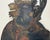 Huge Antique Hand Painted 17th Century Copper Wrought Iron Religious Sign Statue For Sale - Image 14 of 18