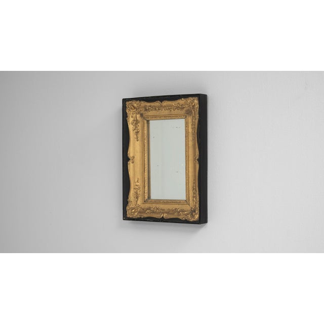 19th Century 19th Century French Gilded Wood Mirror For Sale - Image 5 of 18