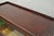 Red Antique Mahogany 4 Section Barrister Bookcase Glass Door Stacking Lawyer Cabinet For Sale - Image 8 of 16