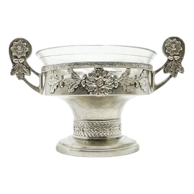 Art Nouveau Brass Candyer, Hungary, 1920s For Sale