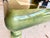 Postmodern Late 20th Century Green Goatskin Goat Skin Enrique Garcel Designer Coffee Table For Sale - Image 3 of 12