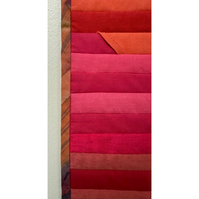 Title: Alegre Sunset Artist: Marcia Hewitt Johnson Year: 2005 Medium: Artquilt, Fiber Art Marcia Hewitt Johnson spent over...