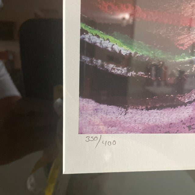 1990s Lithograph Print by Malaysian/American Artist Lee Long Looi, Titled "A Moment of Peace".limited Edition, Numbered 350/400, Framed For Sale In Tampa - Image 6 of 6