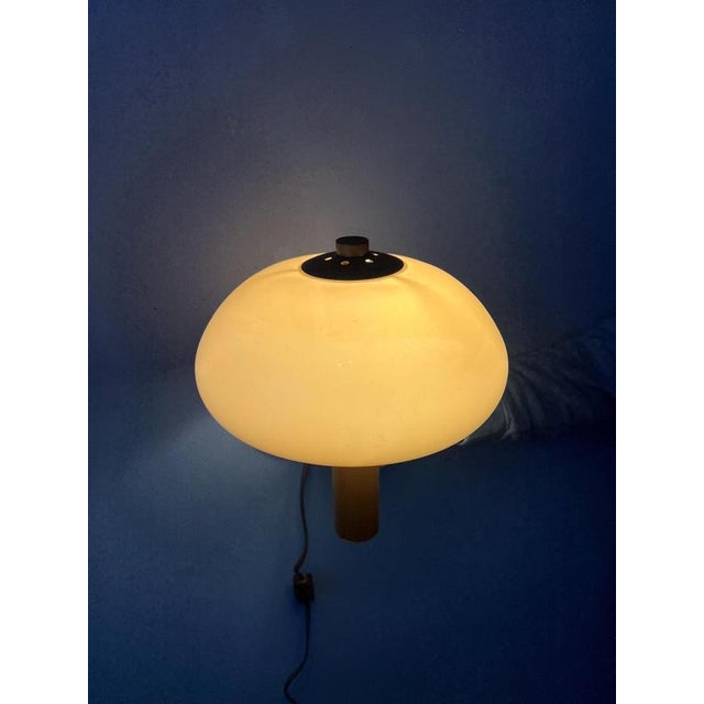 Vintage Space Age Mushroom Wall Sconce from Massive For Sale - Image 5 of 13