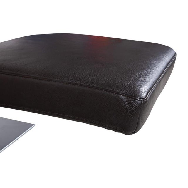 Leather Lounger in Brown with Manual Function by Willi Schillig For Sale - Image 9 of 17