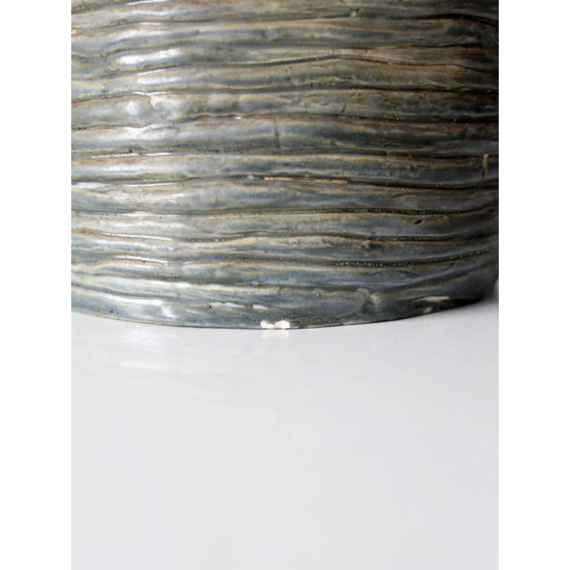 Vintage Studio Pottery Vase For Sale - Image 6 of 11