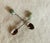 Mid-Century Modern Set of Four Mid-Century Brazilian Sterling Silver Artisanal Spoons For Sale - Image 3 of 9