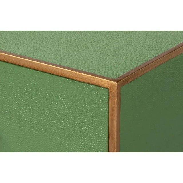 Modern Green Console Table For Sale - Image 10 of 12