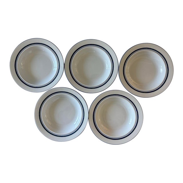 1990s Dansk New Scandia Soup Bowls - Set of 5 For Sale