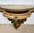 1950s Italian Polychromed Wall Pedestals with Marble Tops, 1950, Set of 2 For Sale - Image 5 of 15