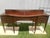 Hepplewhite Gorgeous Baker Furniture Two Tier Bow Front Mahogany Hepplewhite Sideboard / Buffet For Sale - Image 3 of 9