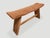 Andrianna Shamaris Minimalist Teak Wood Bench For Sale - Image 18 of 18