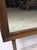 Mid Century Modern Mountable Mirror With Walnut Frame For Sale - Image 9 of 17