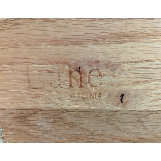 Lane Brutalist Highboy Dresser / Tall Chest — Walnut — C. 1973 For Sale - Image 14 of 17