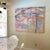 Mirtha Moreno Abstract Expressionist Painting on Panel Titled : Social Distance , 2020Oil, Acrylic For Sale - Image 9 of 12