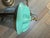 Late 20th Century Vintage Painted Metal 3 Light Hanging Lantern For Sale - Image 5 of 6